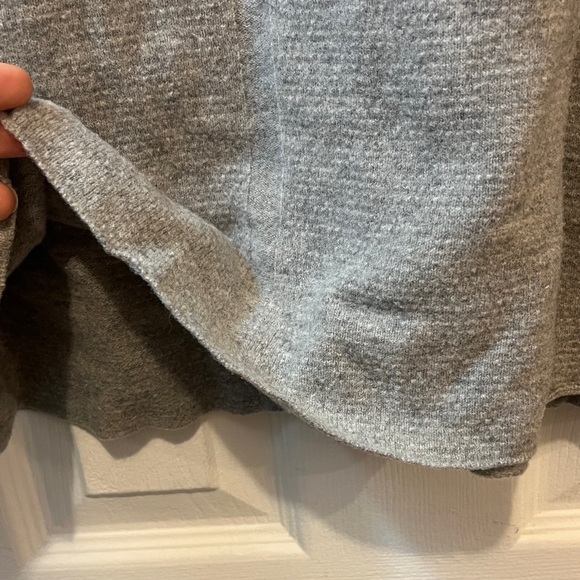 The Row Gray Long Sleeve Henley Top - Picture 6 of 6